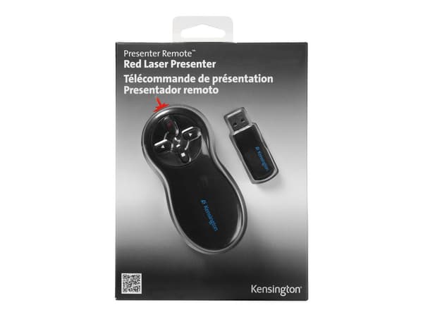 Kensington trådløs presenter pointer m/rød laser
