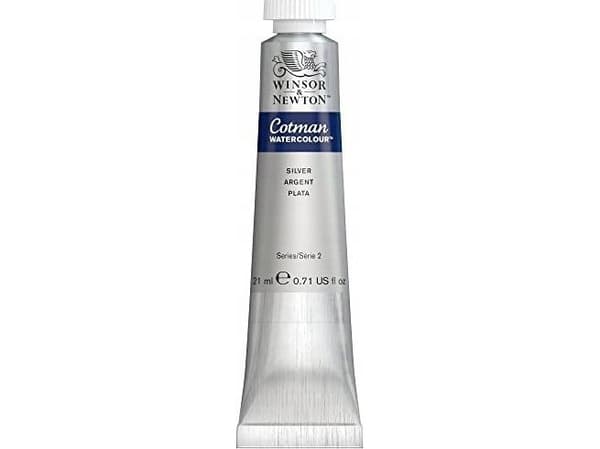 Cotman watercolour 21ml Silver 617