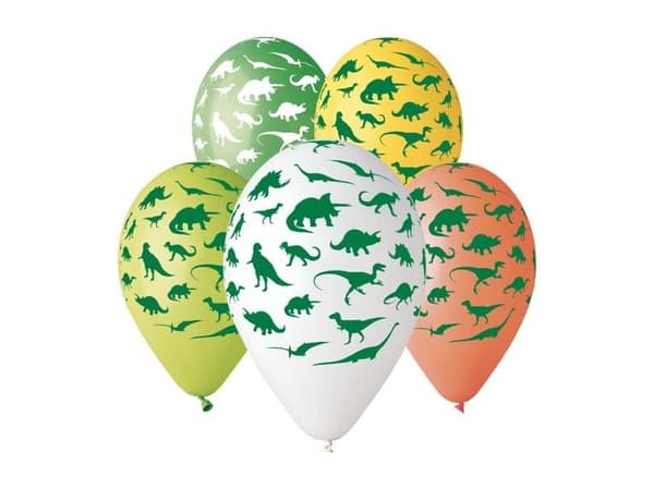 Ilmapallot Dinosaurus 5 kpl
