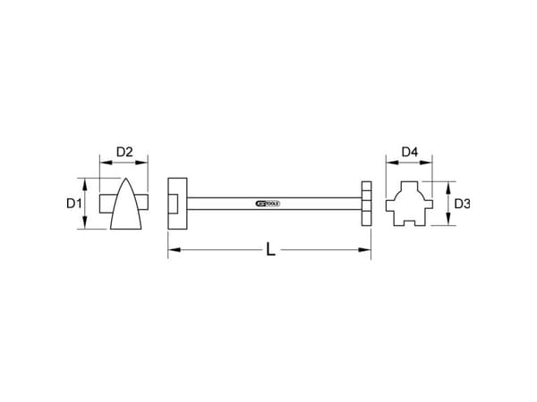 KS Tools 9638272 963.8272 #####Universell nøkkel