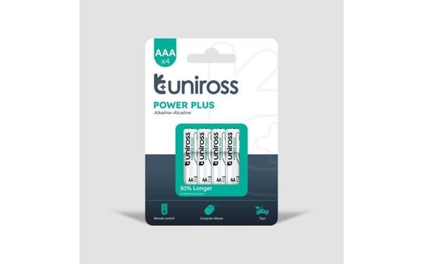 ExtraLink Power Plus AAA/LR3 batteri 1100mAh – 4 st