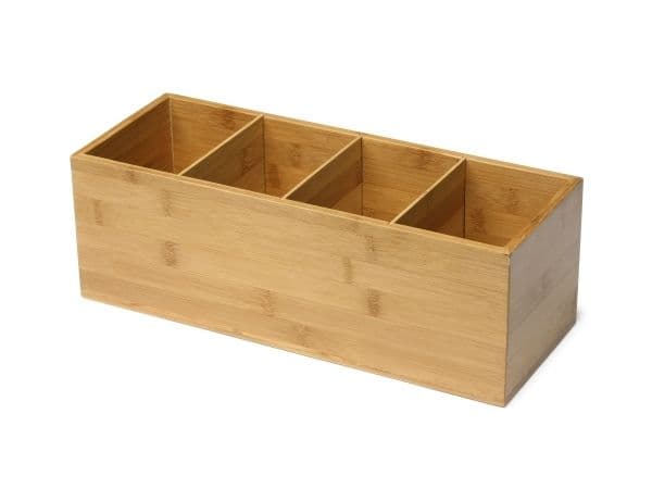 Servietboksit 14x36 cm bambu, 2 kpl/laatikko