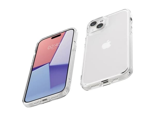 Spigen Crystal Hybrid, crystal clear - iPhone 15 Plus