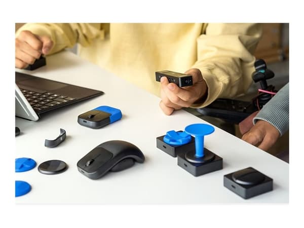 Microsoft Adaptive Dual Button - Tilgjengelighetskontroller - 8 knapper - trådløs - Bluetooth - svart