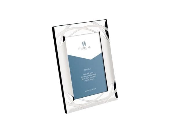 Zilverstad Verona, Enbildsram, Silver, Matt, Bord, Vägg, 13 x 18 cm, Rektangulär