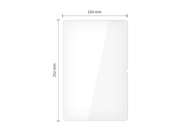 Monroe härdat glas TECH-PROTECT GLASS FIT+ 2-pack Galaxy Tab A9+/A11+ Plus 11.0