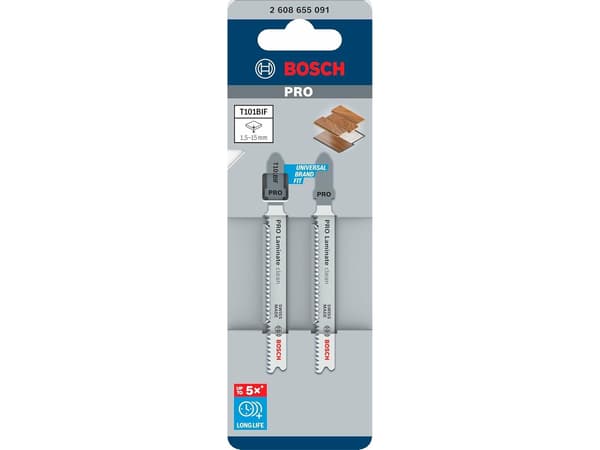 Bosch tilbehør stikk-/stikksagblader, 2 stk