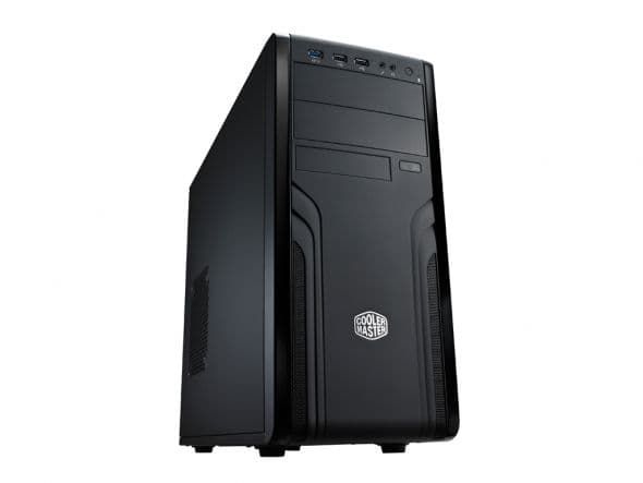 Cooler Master CM Force 500 - Torni - ATX - ei virtalähdettä (ATX / PS/2) - musta - USB/ääni