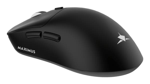 White Shark MAXIMUS, Ambidextrous, Optisk, Bluetooth, 26000 DPI, Svart