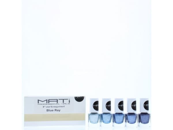Mati 5 X Blue Ray Nail Polish 5ml