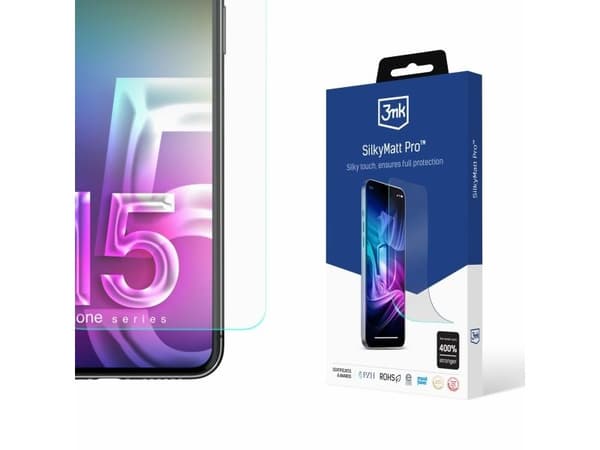 3MK SilkyMatt Pro, iPhone 15 Plus, 1 styck