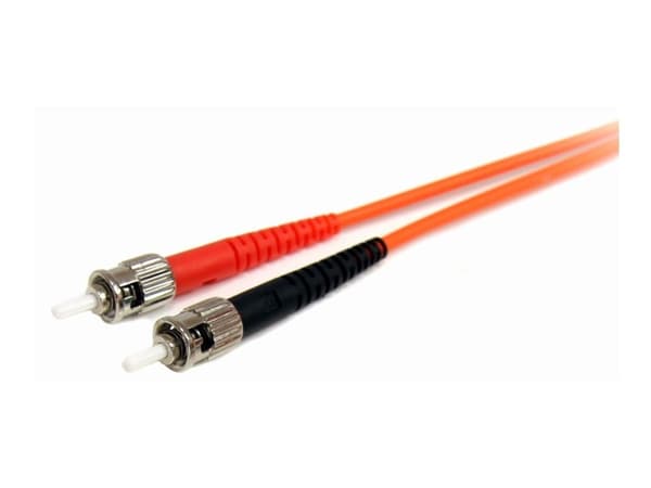 StarTech.com 1m valokuitukaapeli - Multimode Duplex 62,5/125 - LSZH - LC/ST - OM1 - LC to ST Fiber Patch Cable (FIBLCST1) - Patchkabel - LC multimo...
