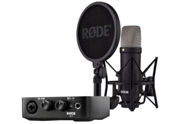 Rode NT1 Signature studiosett + AI-1 Studio Kit MK2