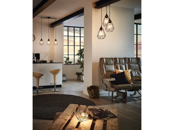 EGLO TARBES bordlampe i sort
