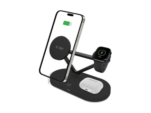 Tech-Protect wireless charger A41 3in1 QI15W, black
