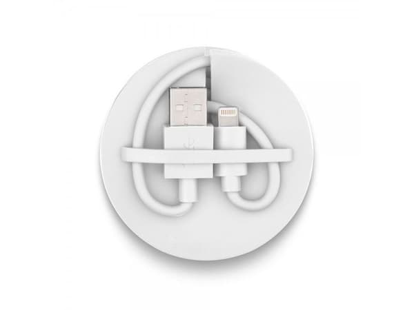 Usbepower DUO-kabel - hvit