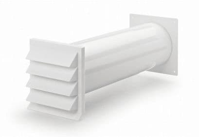 SILVERLINE 4044047 - Wall duct - hvit