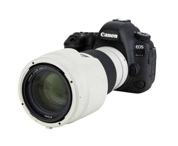 JJC LH-78B WHITE, 7,2 cm, Rund, ABS, Hvit, 47 g