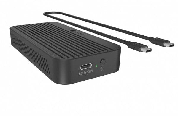 IcyBox NVMe M.2 SSD med Thunderbolt 5-teknik
