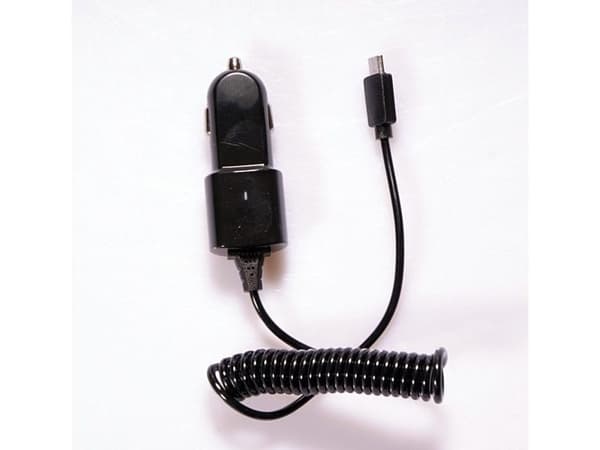 MicroUSB 1A bil-lader (med kabel) LIBOX LB0086