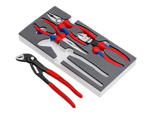 KNIPEX Basic - Knipetangsett - 4 deler - inn bakke