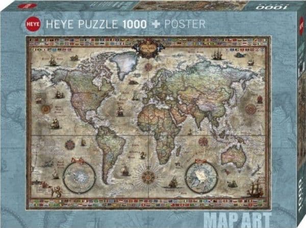 Puzzle 1000 elements Backgroun ds World
