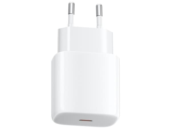 Xiaomi - Strömadapter - 20 watt - 3 A - Fast Charge, PD, QC (USB-C) - vit