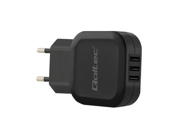 Qoltec 50191, Sisätila, AC, 5 V, Musta