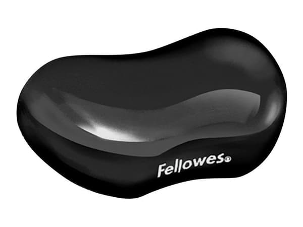 Fellowes Gel Crystals Flex Rest - Håndleddsstøtte - svart
