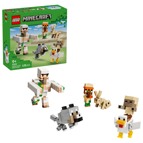 LEGO Minecraft 21592 Ökenattack med hönsryttare