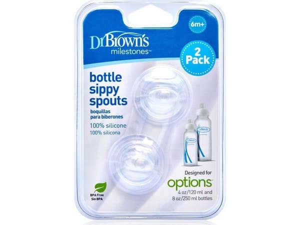 SR210-SILICONE NIPPLE "NO-CAP" för sko ELKA standard, 2-pack