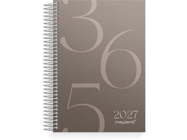 Dagskalender mönstrad kartong 2027