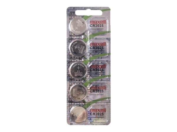 Maxell CR2025-batteri, 1 st