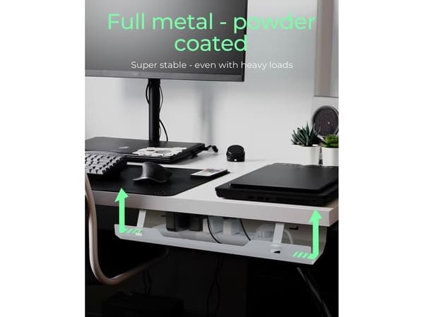 Kabelbakke IcyBox for skrivebord