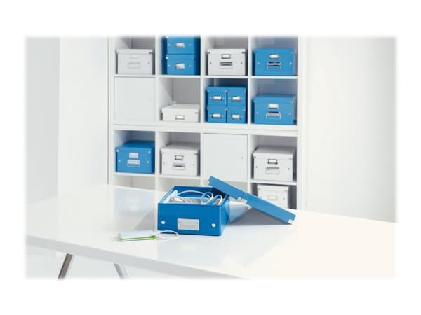 Leitz Click & Store WOW Medium - Lagerboks - blå