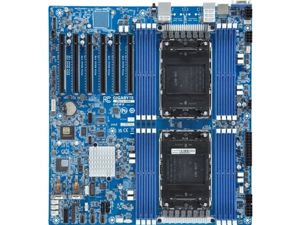 GIGABYTE MS73-HB1, Intel, LGA 4677 (Socket E), Intel® Xeon®, DDR5-SDRAM, DIMM, Åtta kanaler