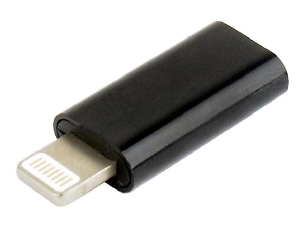 Cablexpert - Lightning-adapter - USB-C hunn til Lightning hann - svart
