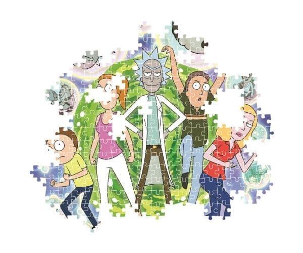 Puslespill Rick&Morty – Compact Box, 1000 brikker