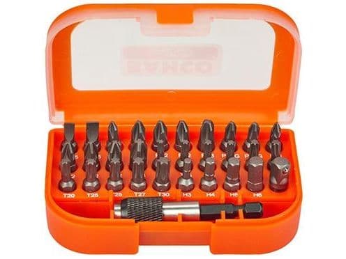 Bahco, 31 stk. BIT SET RETAIL