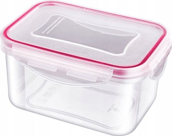 Lamart LT6002, Container, Rektangulär, 0,43 l, Transparent, Plast, Kött