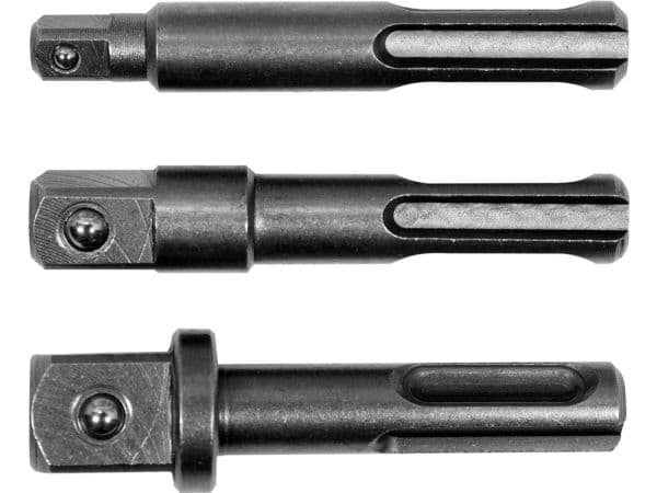 YATO SDS ADAPTERS FOR SOCKETS 1/4 3/8 1/2" KPL.