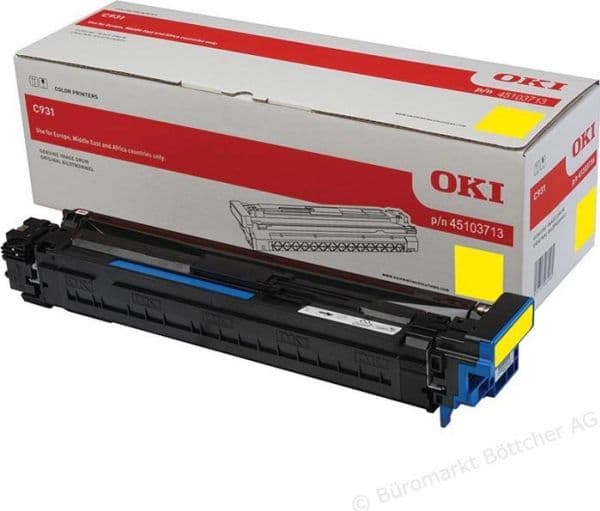 OKI - Gul - original - trommelsett - for C911dn, 931, 931dn
