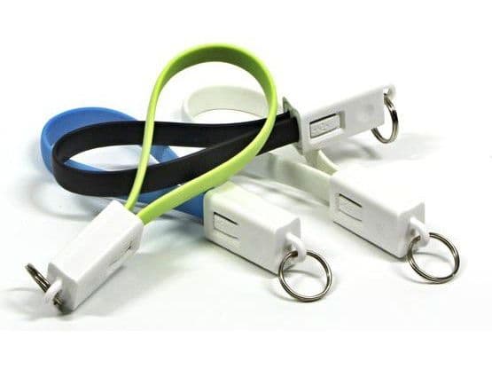 LAMA PLUS USB-adapter till microUSB 0,2 m Blå