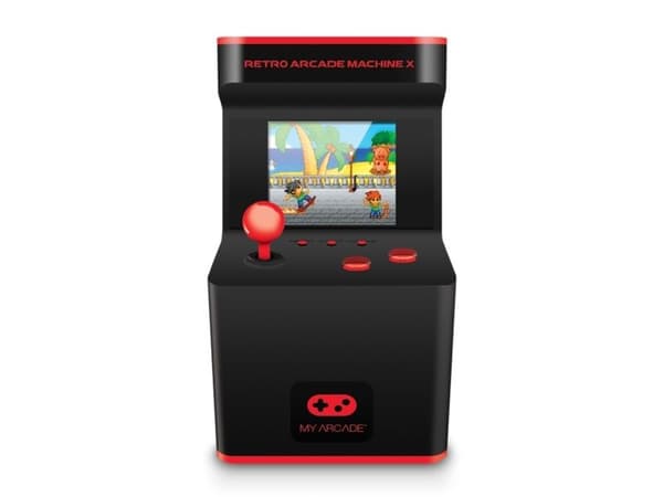 My Arcade Retro Machine X, Pelikone, Musta, Punainen