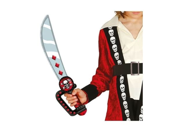 Piratssvärd i skum, 53 cm