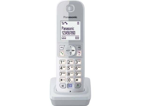 Panasonic KX-TGA681 - Trådlös förlängningshandenhet med nummerpresentation - DECT\GAP - silver
