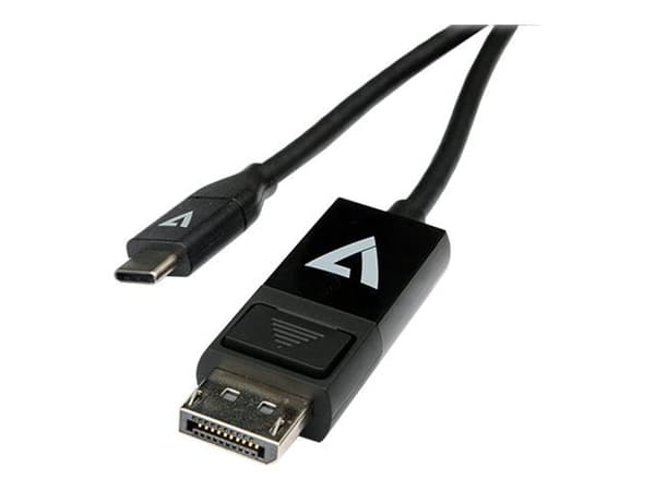 V7 - DisplayPort kaapeli - USB-C (han) til DisplayPort (han) - 2 m - lajittelu