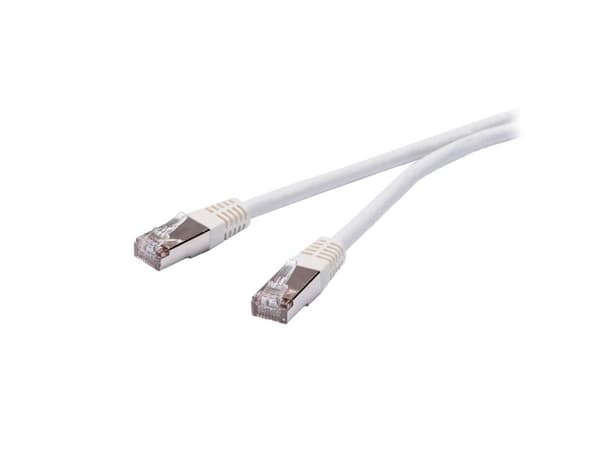 Vivanco nätverkskabel CAT 6 5m, vit
