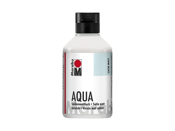 Aqua-lakk 250 ml (000) silkematt