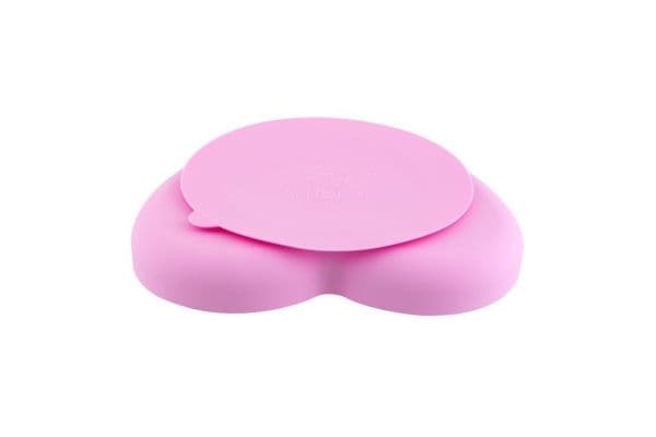 Chicco CHICCO-silikonisydän imukupilla - vaaleanpunainen - 9m +